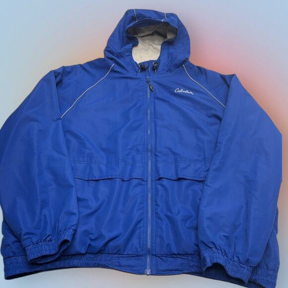 CABELAS Men’s 3XL TALL Blue Full Zip Jacket - Picture 1 of 5